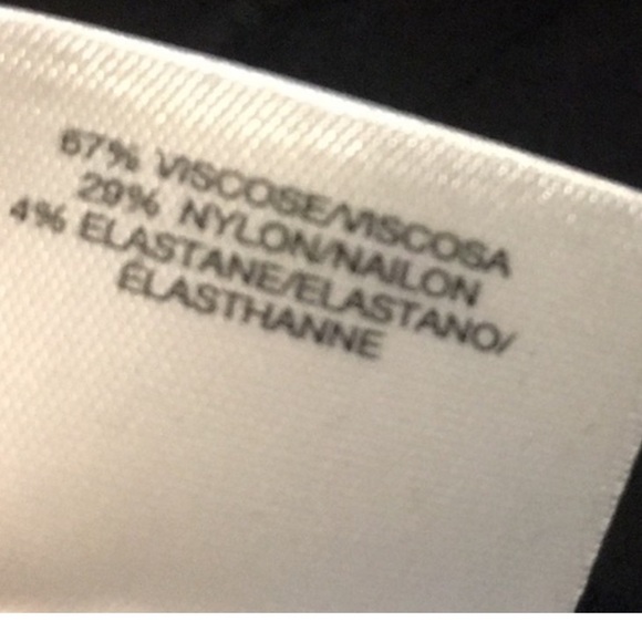 Anne Klein Black Moto Jacket w Gorgeous Gold Accents Small Shoulder Pads Stretch - Picture 11 of 13